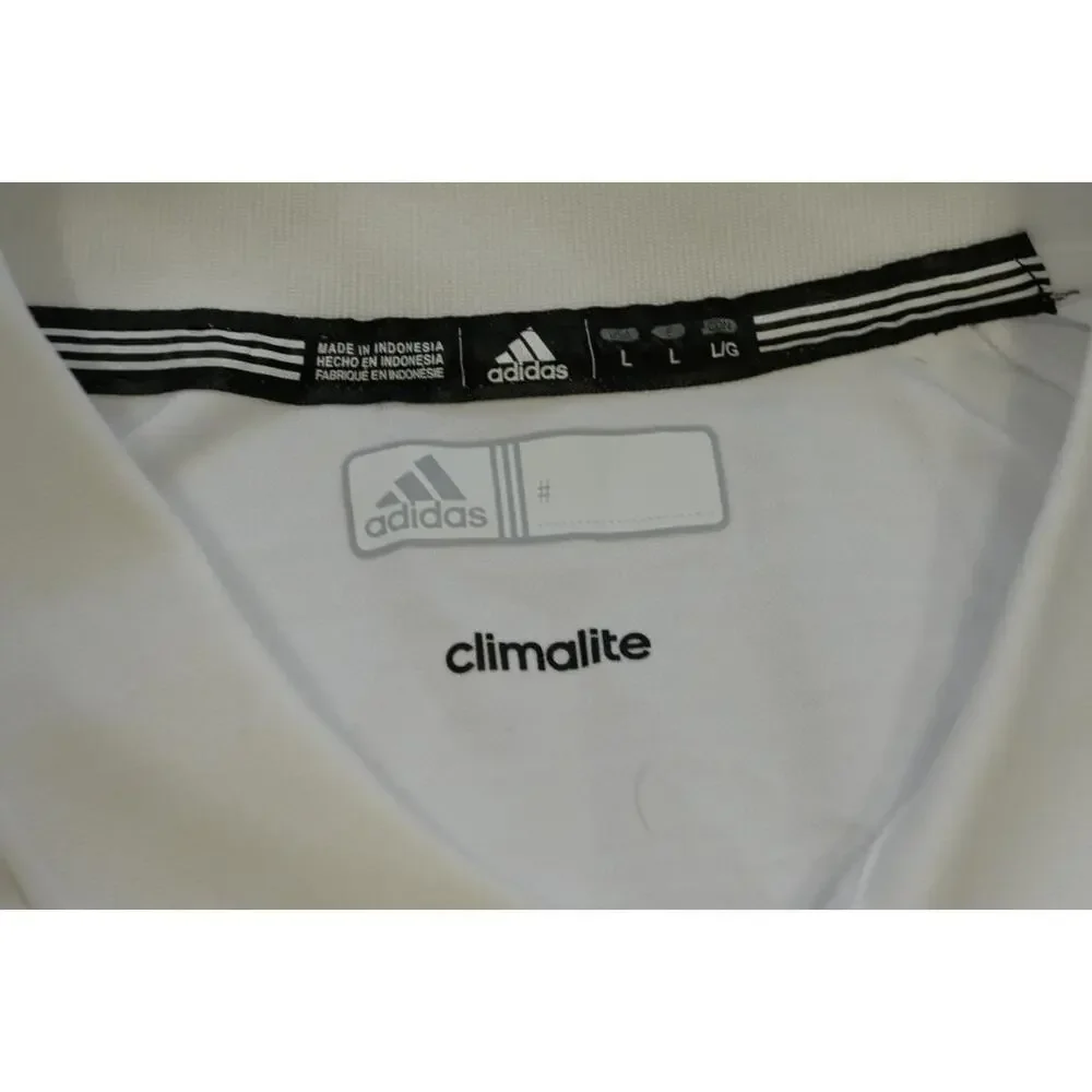 Adidas Golf Polo ClimaLite South Florida Bulls Athletic Golf Shirt Mens Sz Large